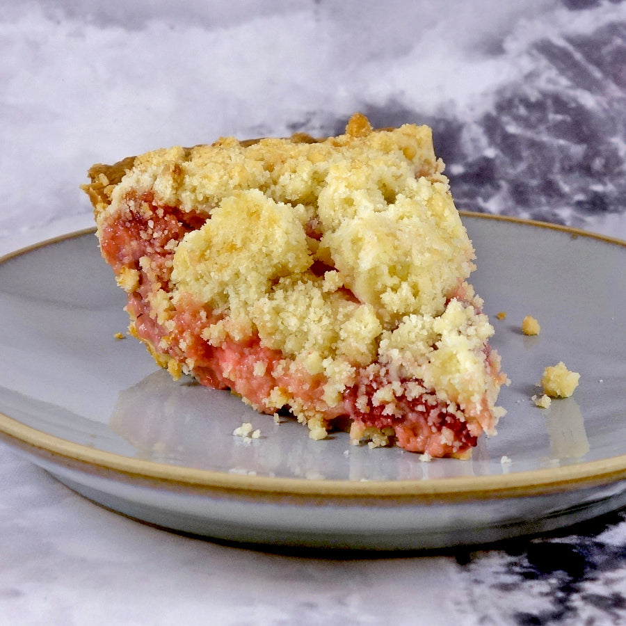 Strawberries & Cream Pie