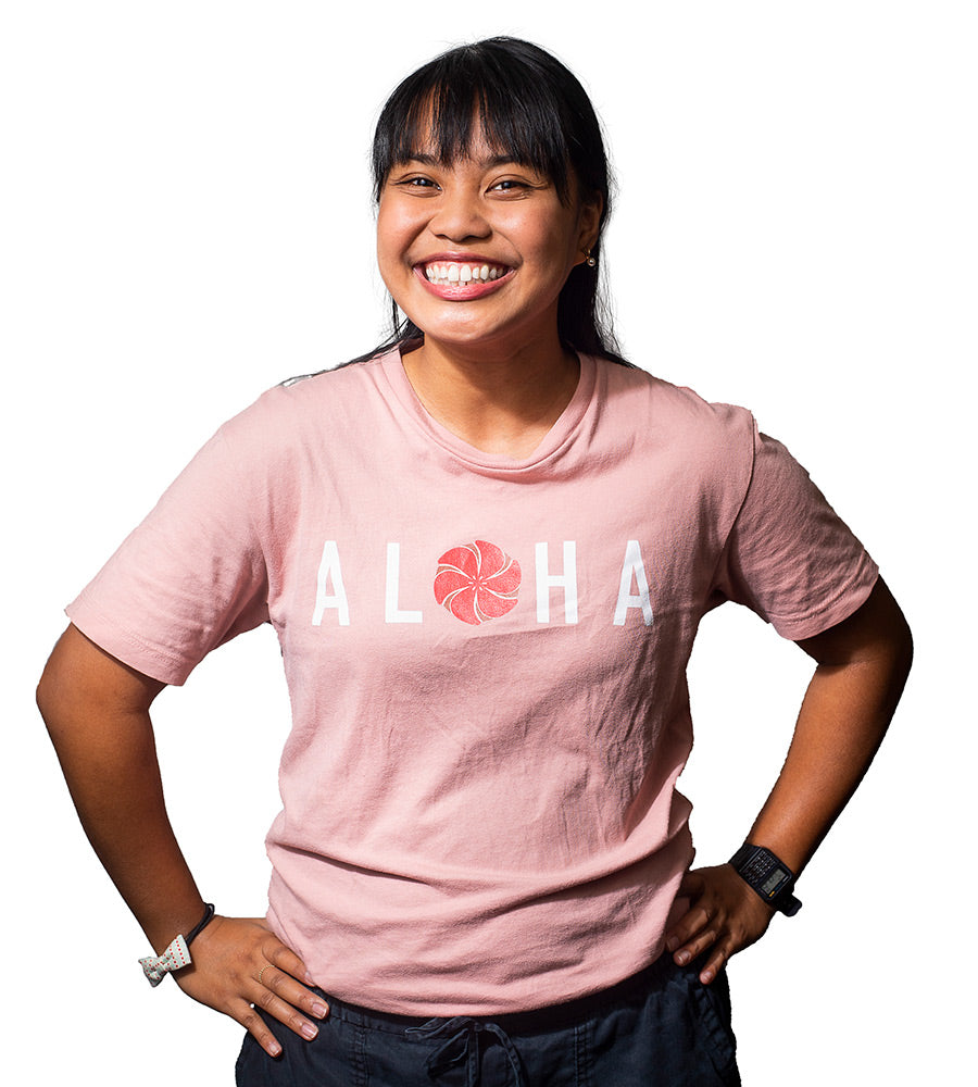 T shirt aloha hot sale