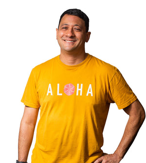 Aloha Tee - Mustard