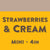 Strawberries & Cream - Mini