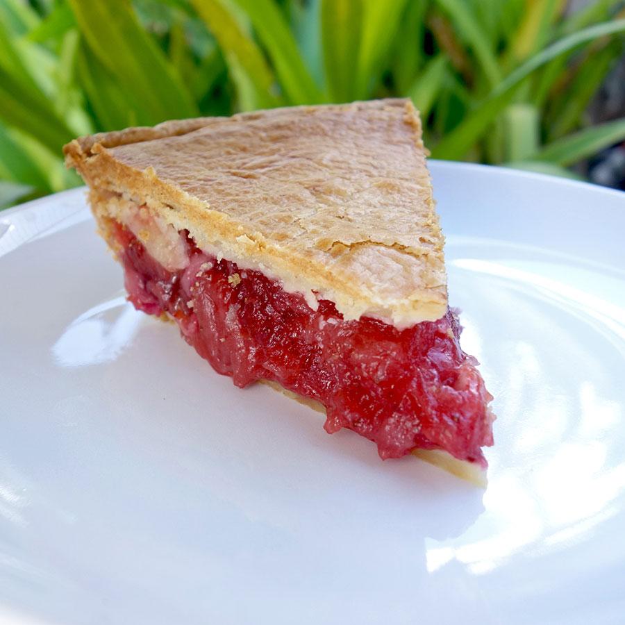 Strawberry Lychee Pie